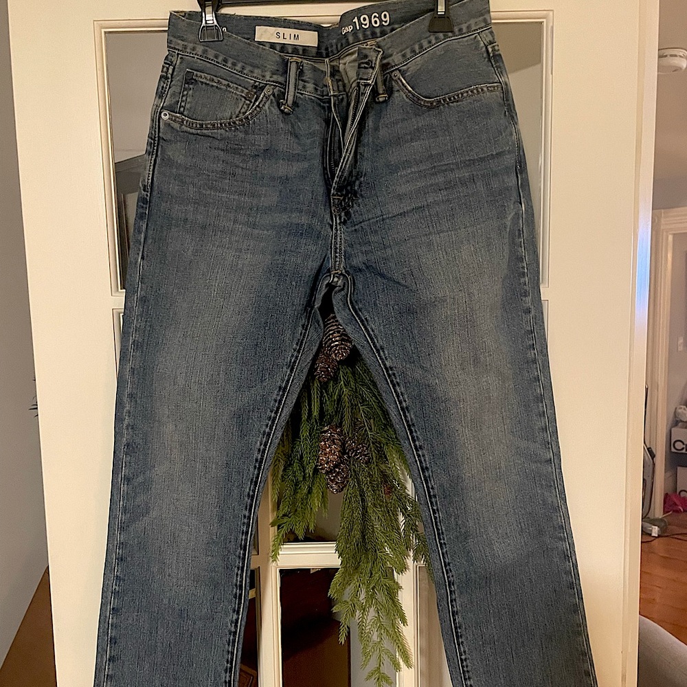 Gap Light-wash Slim Fit Jeans